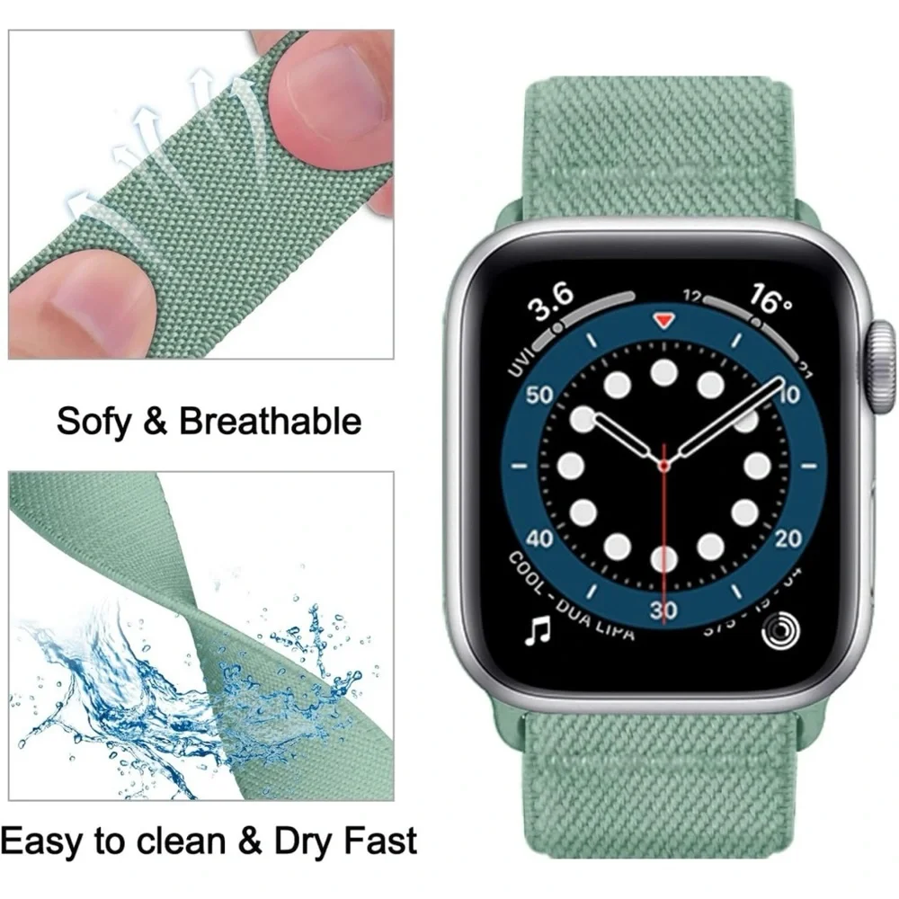 Stretchy Apple Watch Bands (Pack of 2)